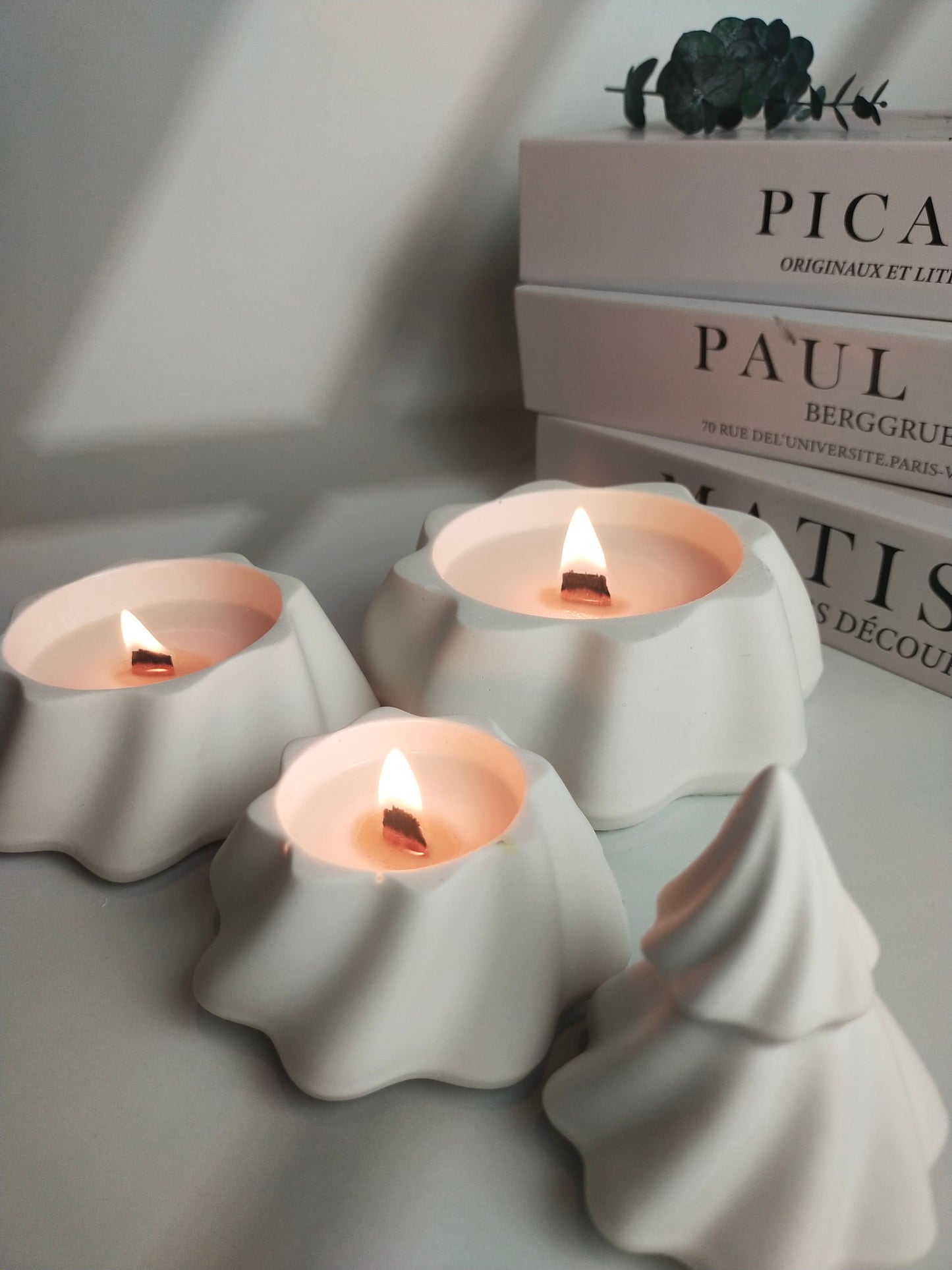 Christmas Tree Candle Set